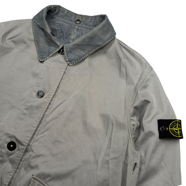 A/W 96 Stone Island Raso Floccato Reversible Jacket