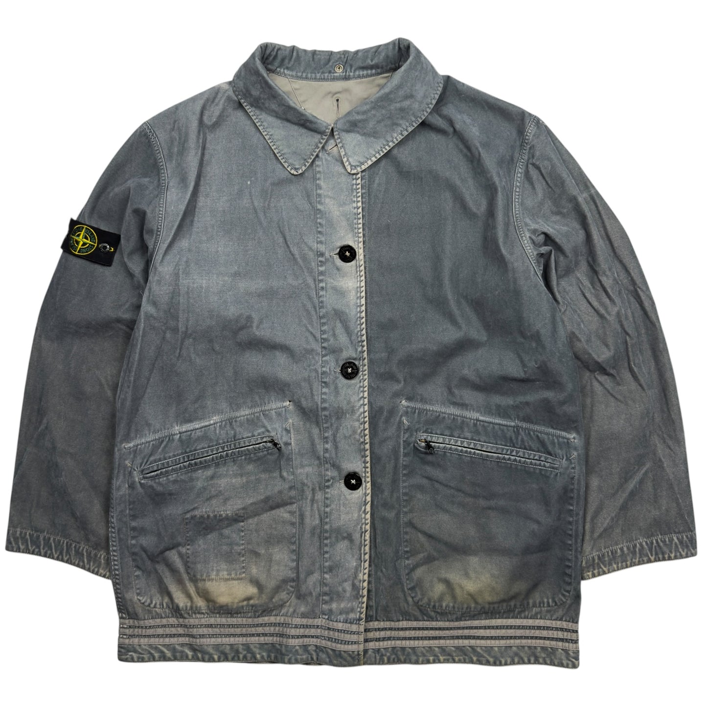 A/W 96 Stone Island Raso Floccato Reversible Jacket