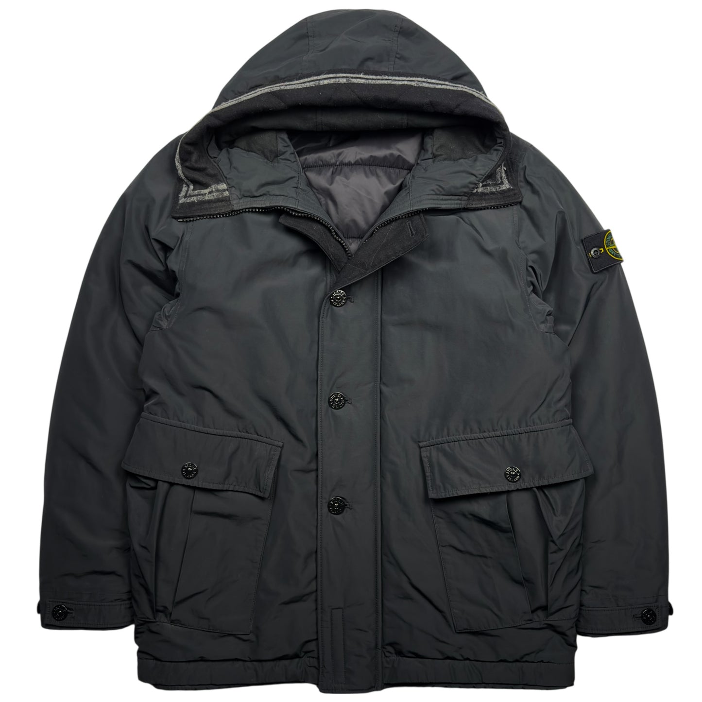 A/W 19 Stone Island Micro Reps with Primaloft Jacket - Black