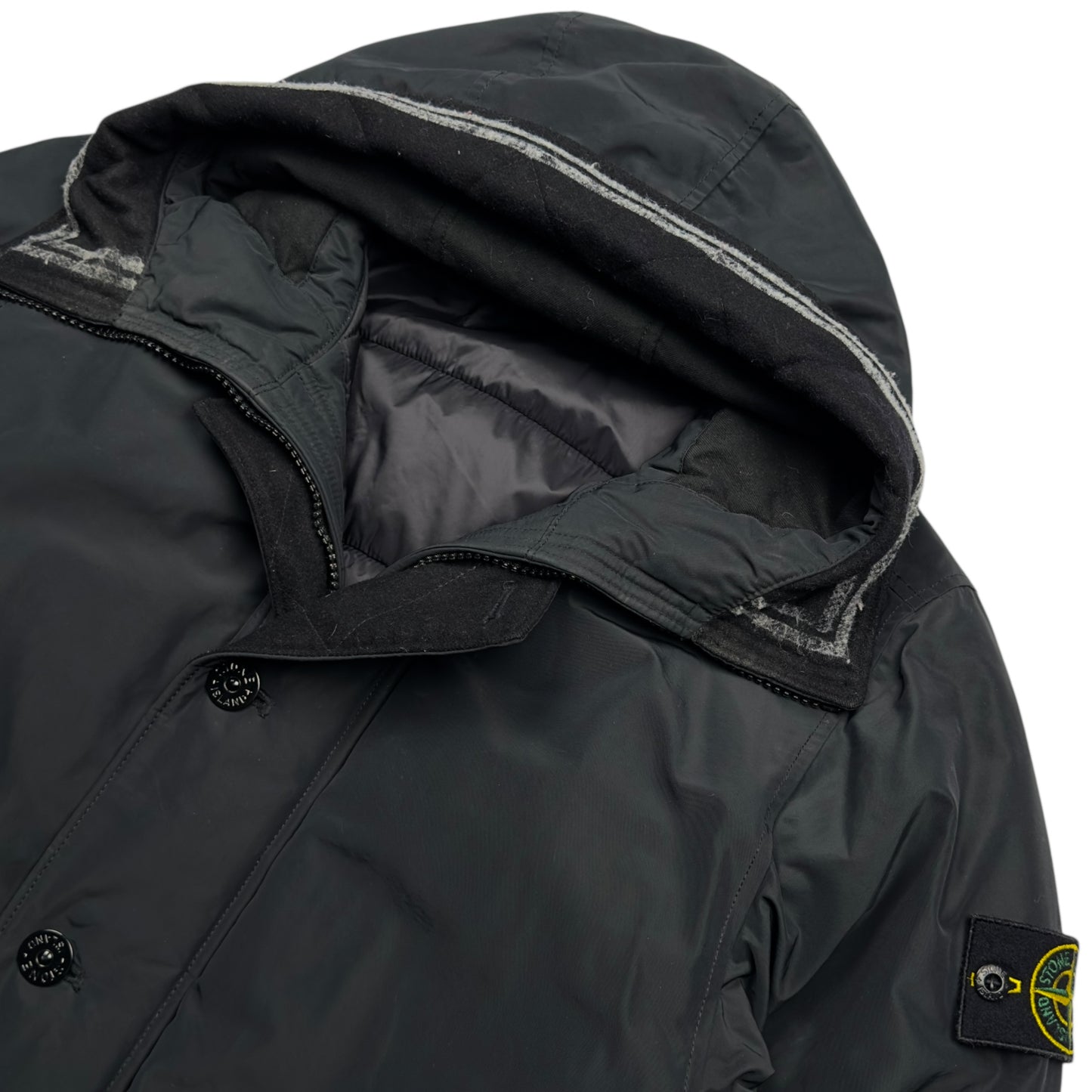 A/W 19 Stone Island Micro Reps with Primaloft Jacket - Black