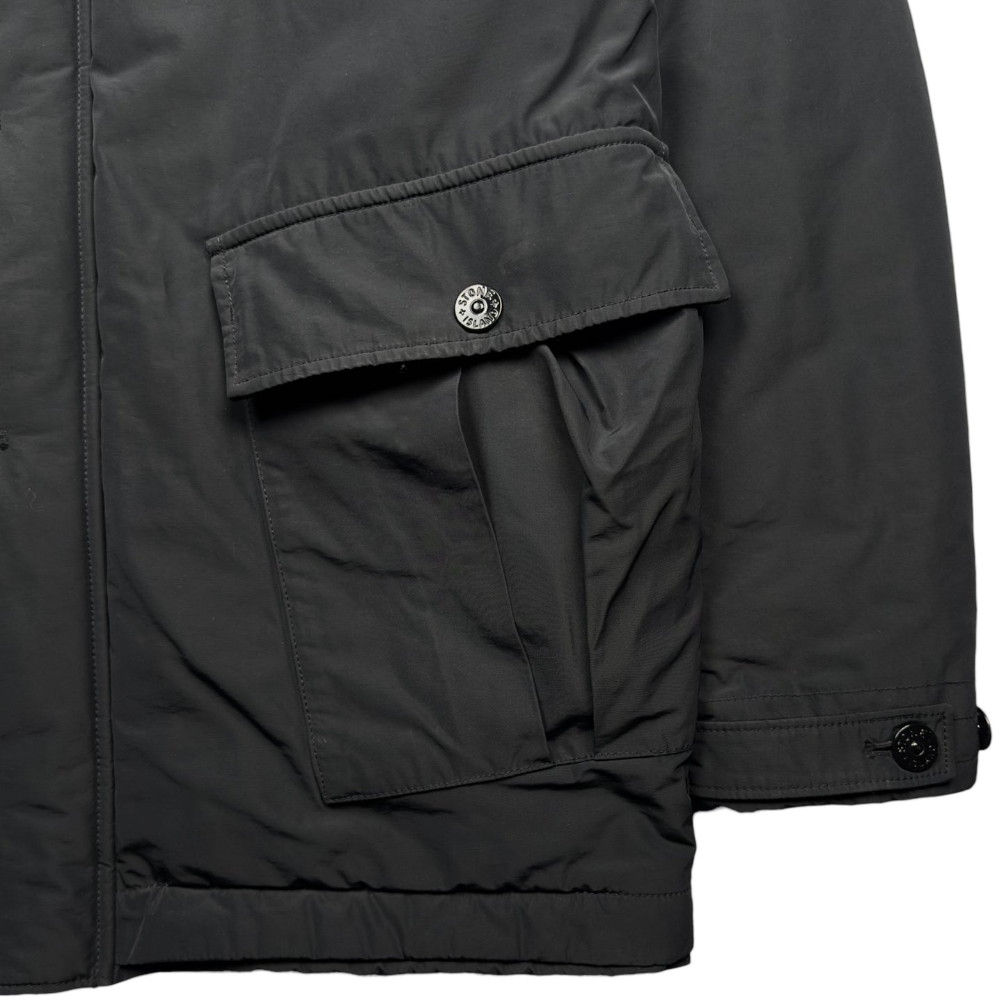 A/W 19 Stone Island Micro Reps with Primaloft Jacket - Black