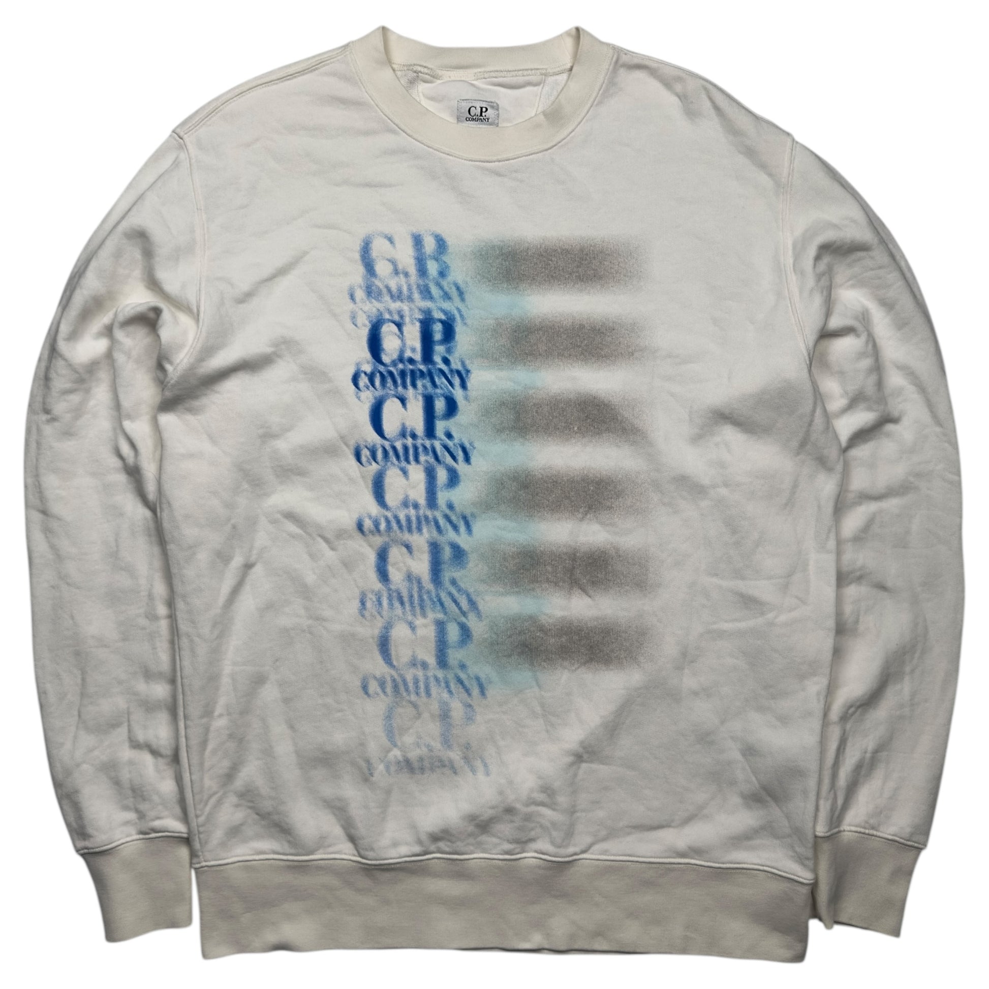C.P. Company Repeat Spellout Crewneck Sweater
