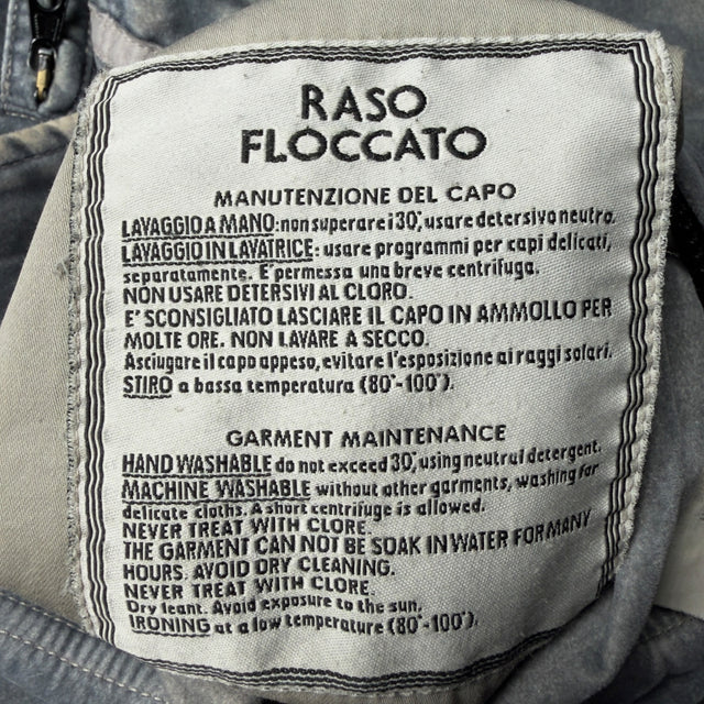 A/W 96 Stone Island Raso Floccato Reversible Jacket