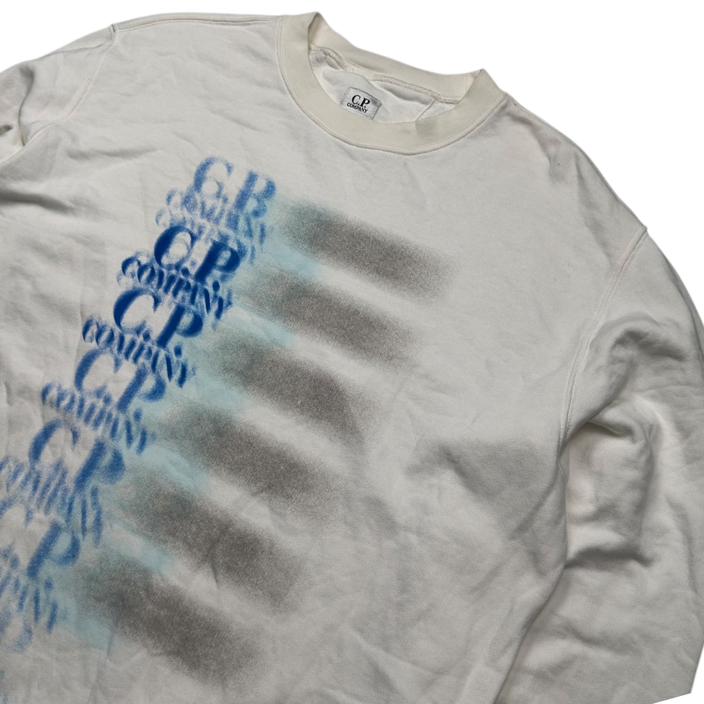 C.P. Company Repeat Spellout Crewneck Sweater