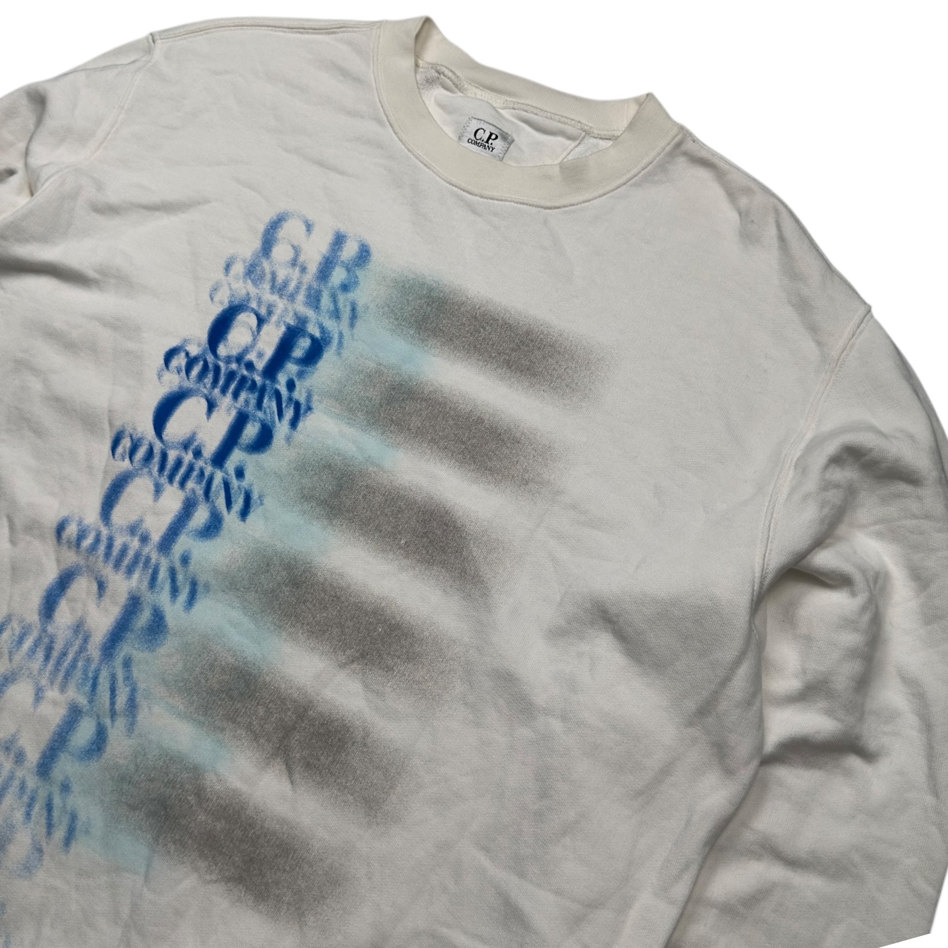C.P. Company Repeat Spellout Crewneck Sweater