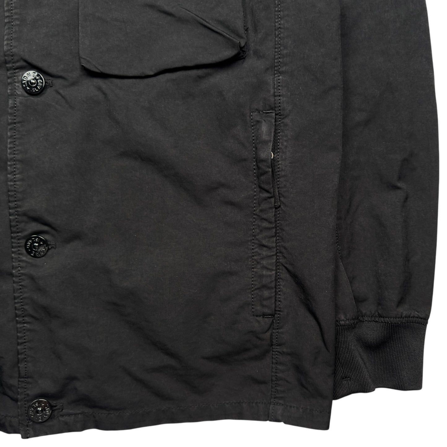 S/S 19 Stone Island David TC Bomber Jacket - Black