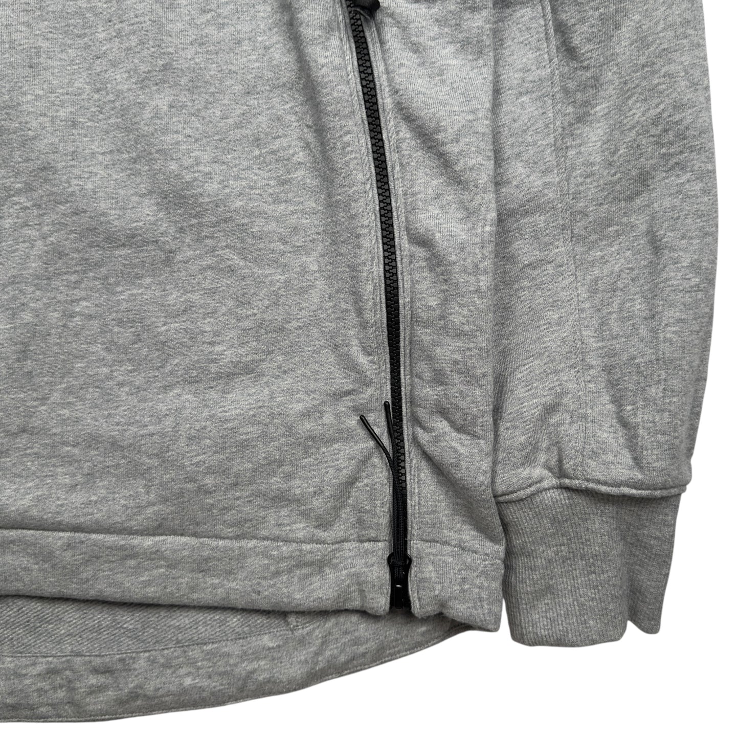 C.P. Company Diagonal Raised Fleece Crewneck Sweater - Grey