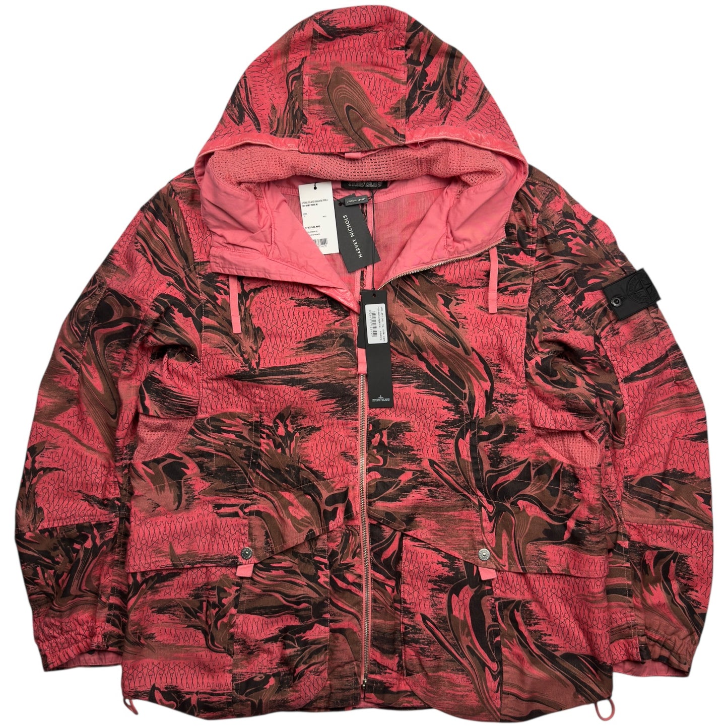 S/S 22 Stone Island Shadow Project Printed Linen Cordura TC