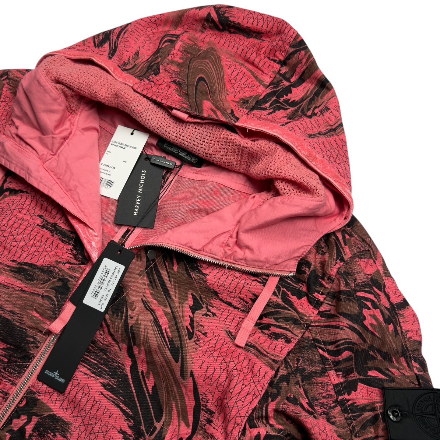 S/S 22 Stone Island Shadow Project Printed Linen Cordura TC