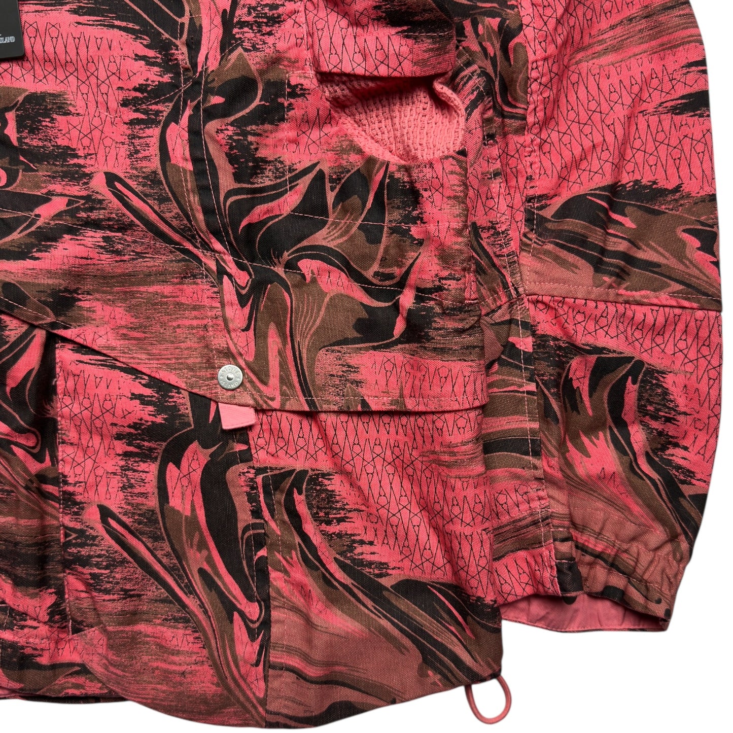 S/S 22 Stone Island Shadow Project Printed Linen Cordura TC