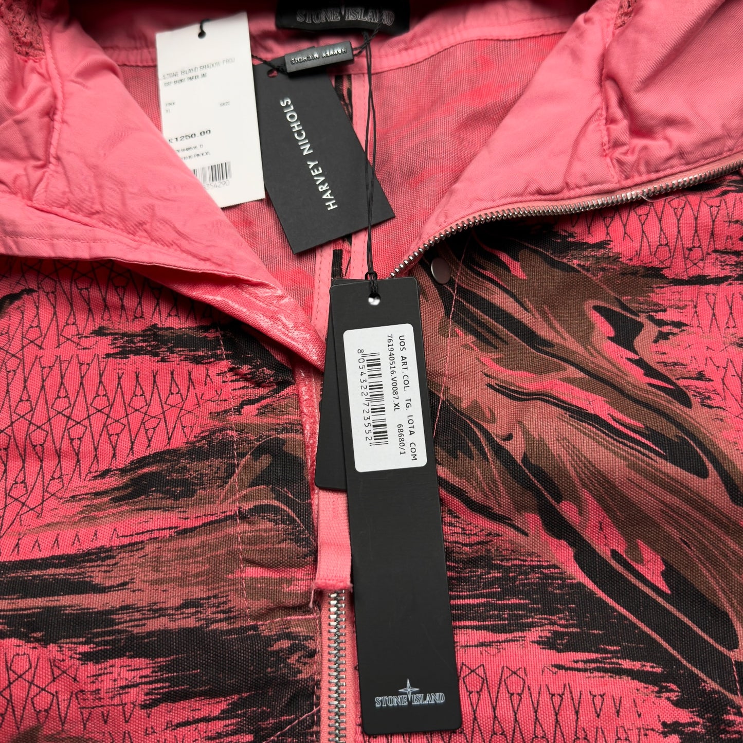 S/S 22 Stone Island Shadow Project Printed Linen Cordura TC