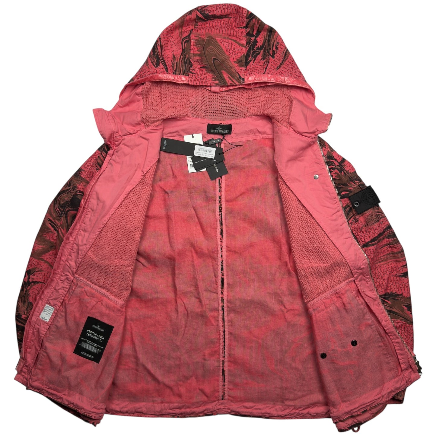 S/S 22 Stone Island Shadow Project Printed Linen Cordura TC