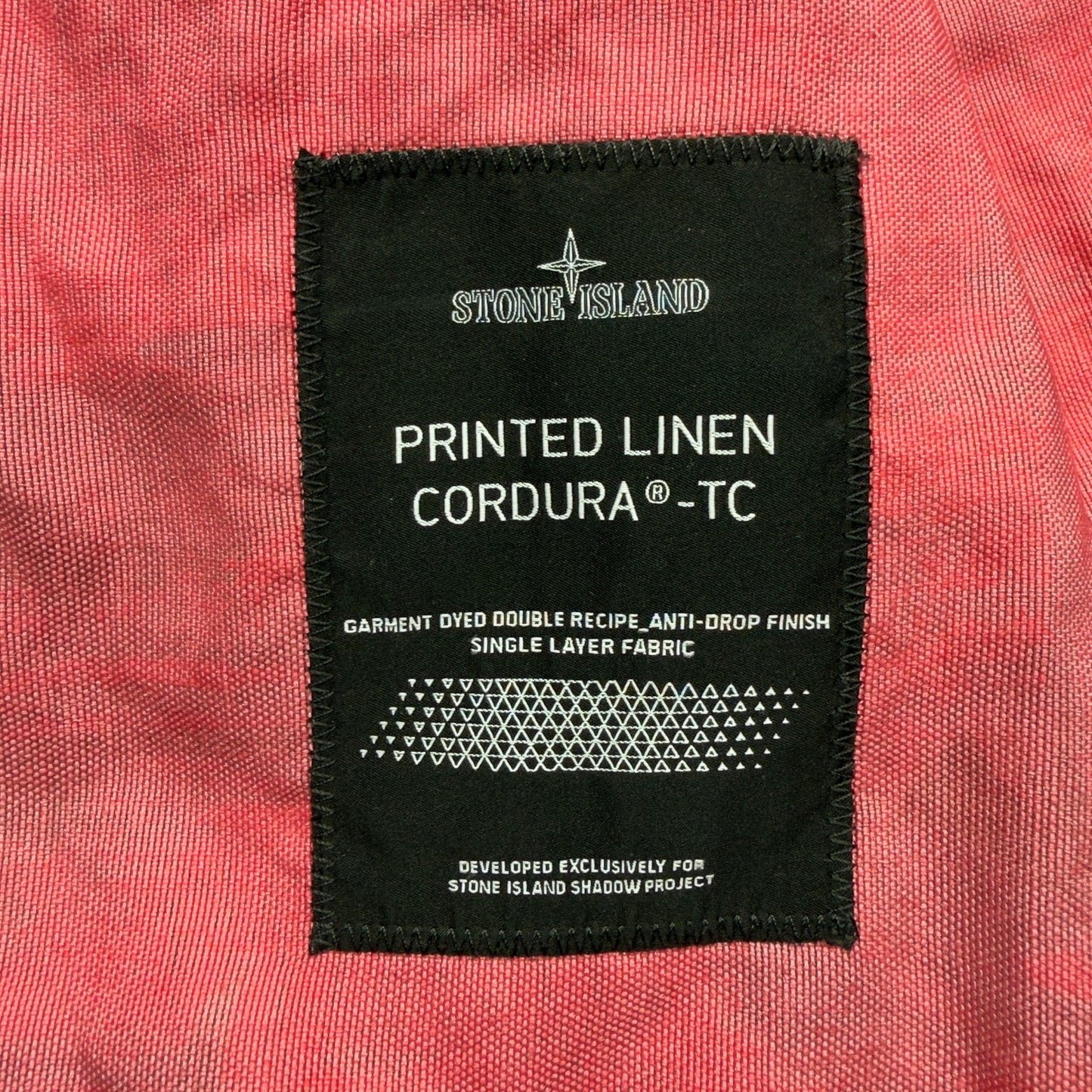S/S 22 Stone Island Shadow Project Printed Linen Cordura TC