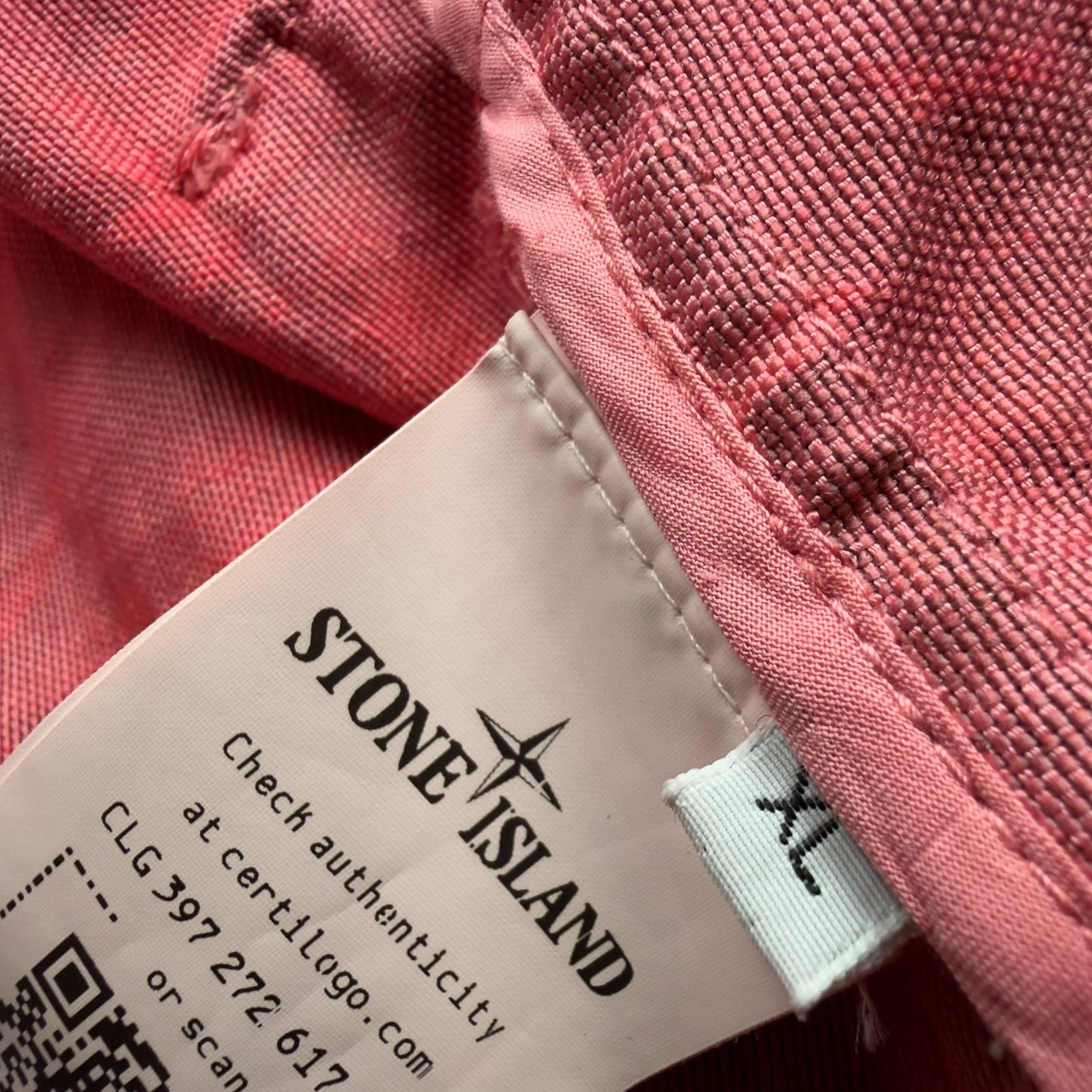 S/S 22 Stone Island Shadow Project Printed Linen Cordura TC