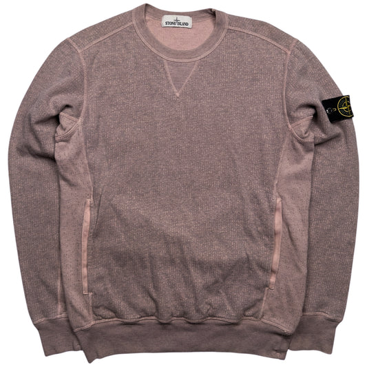 A/W 16 Stone Island Melange Effect Crewneck Sweater