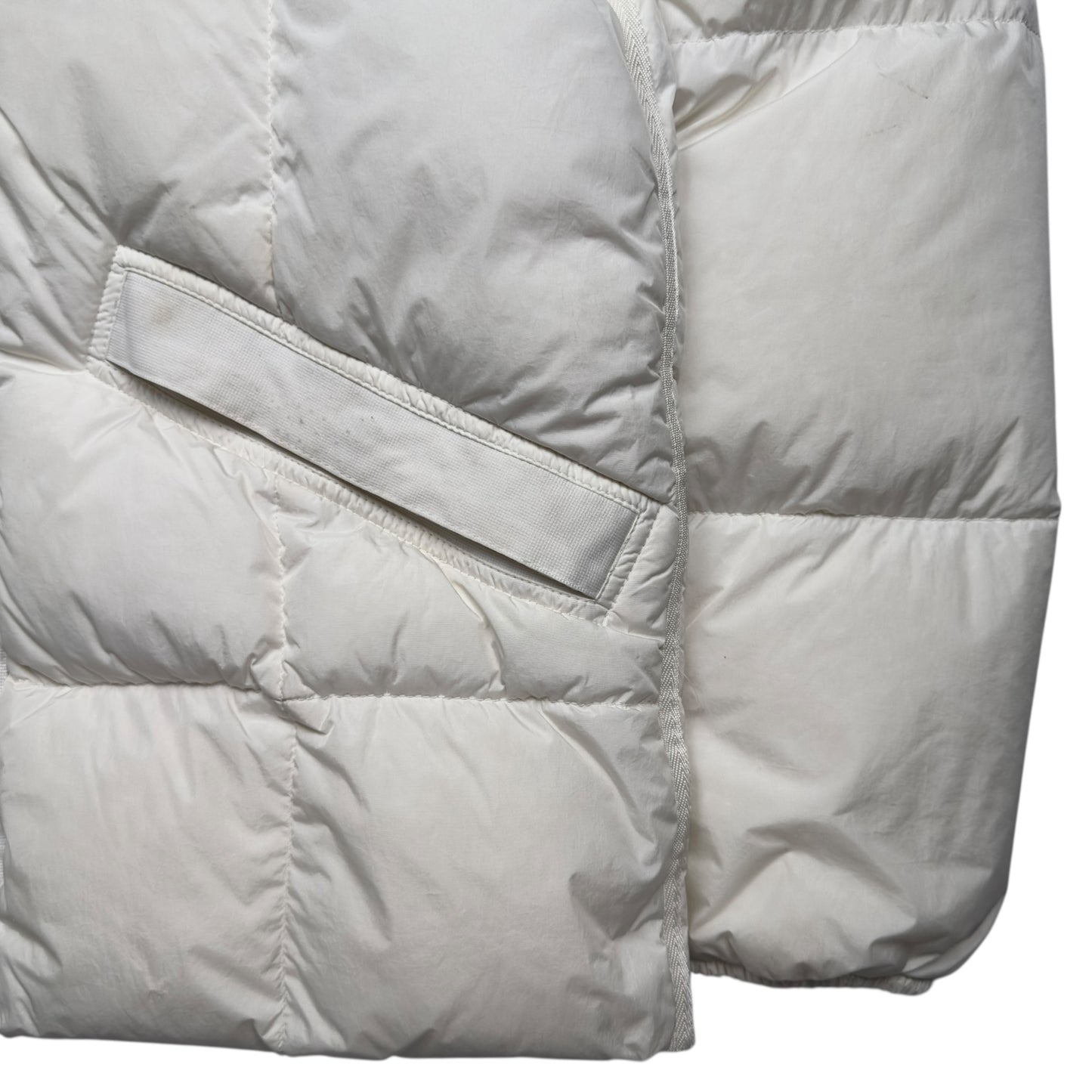 A/W 19 Stone Island Crinkle Reps NY Down Puffer Jacket - White