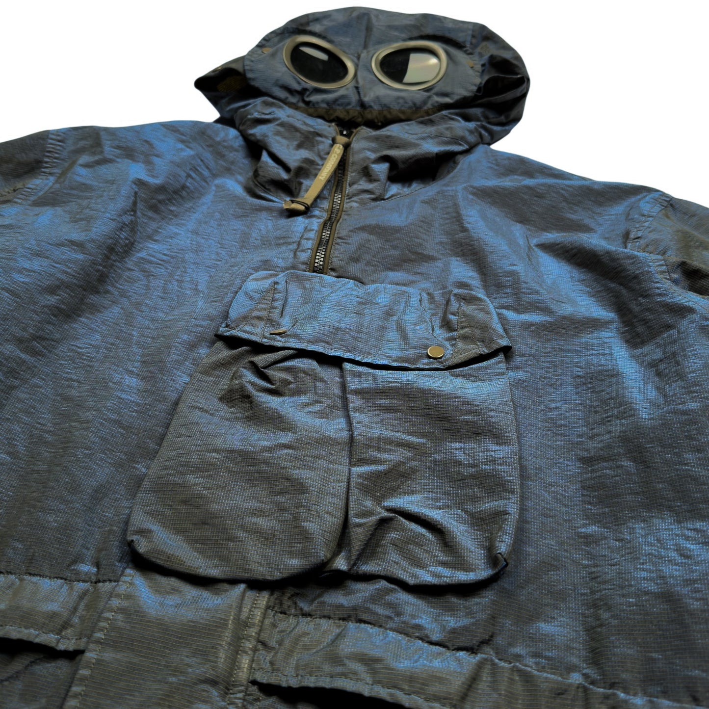C.P. Company PRISM La Mille Goggle Jacket - Blue