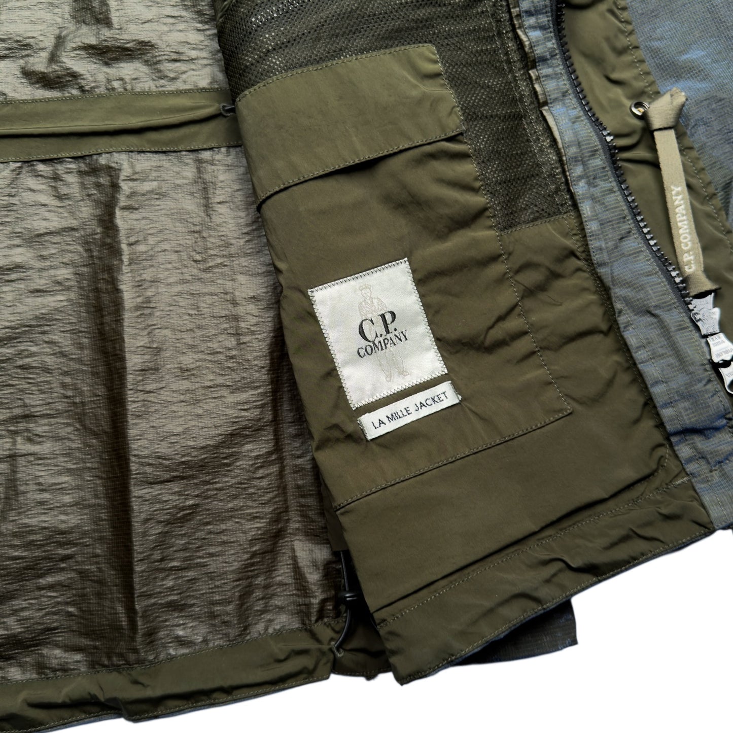 C.P. Company PRISM La Mille Goggle Jacket - Blue