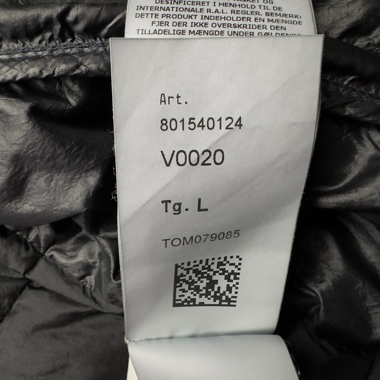 S/S 24 Stone Island Loom Woven Chambers R-Nylon Down TC Puffer Jacket - Navy