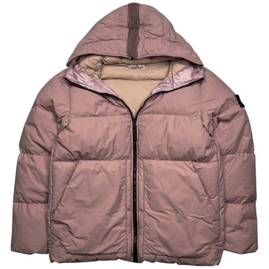 A/W 22 Stone Island Naslan Light Watro Down TC - Dusty Pink