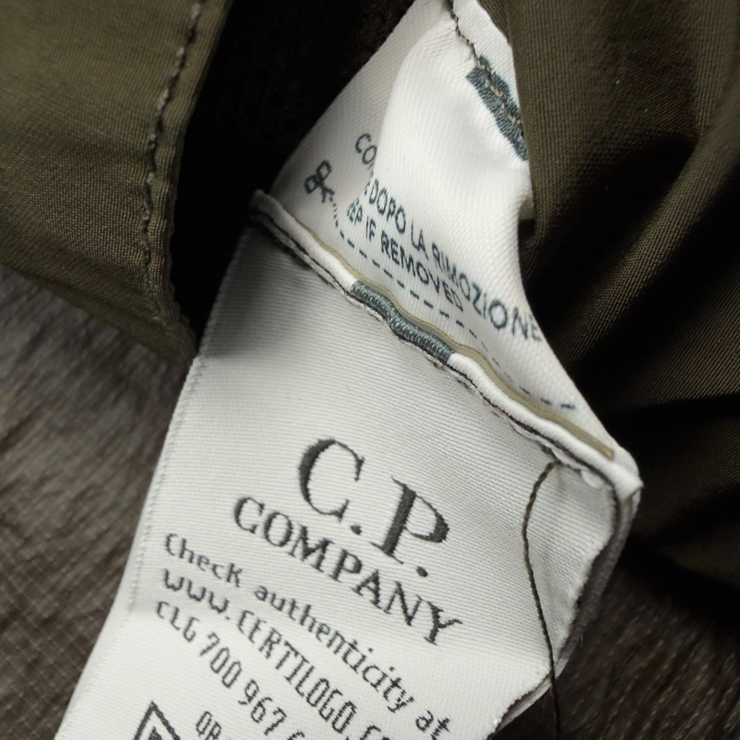 C.P. Company PRISM La Mille Goggle Jacket - Blue