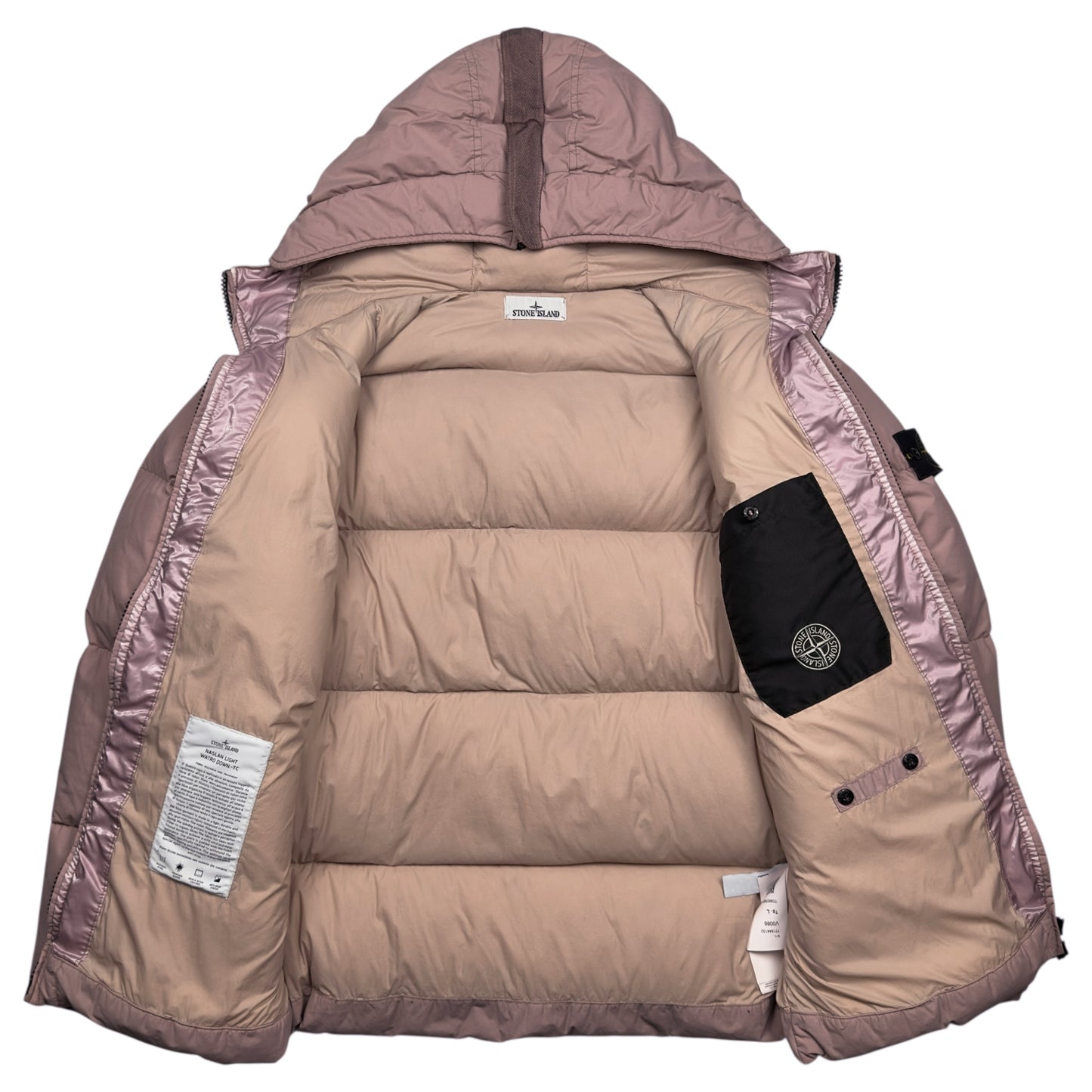 A/W 22 Stone Island Naslan Light Watro Down TC - Dusty Pink