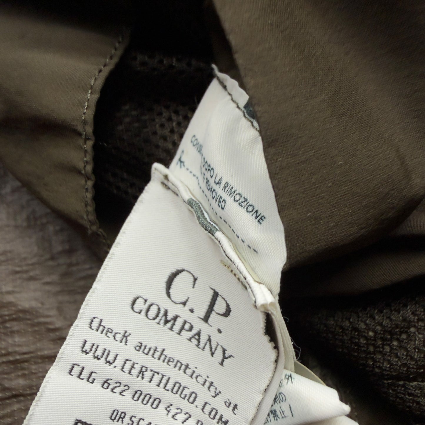 C.P. Company PRISM La Mille Goggle Jacket - Green