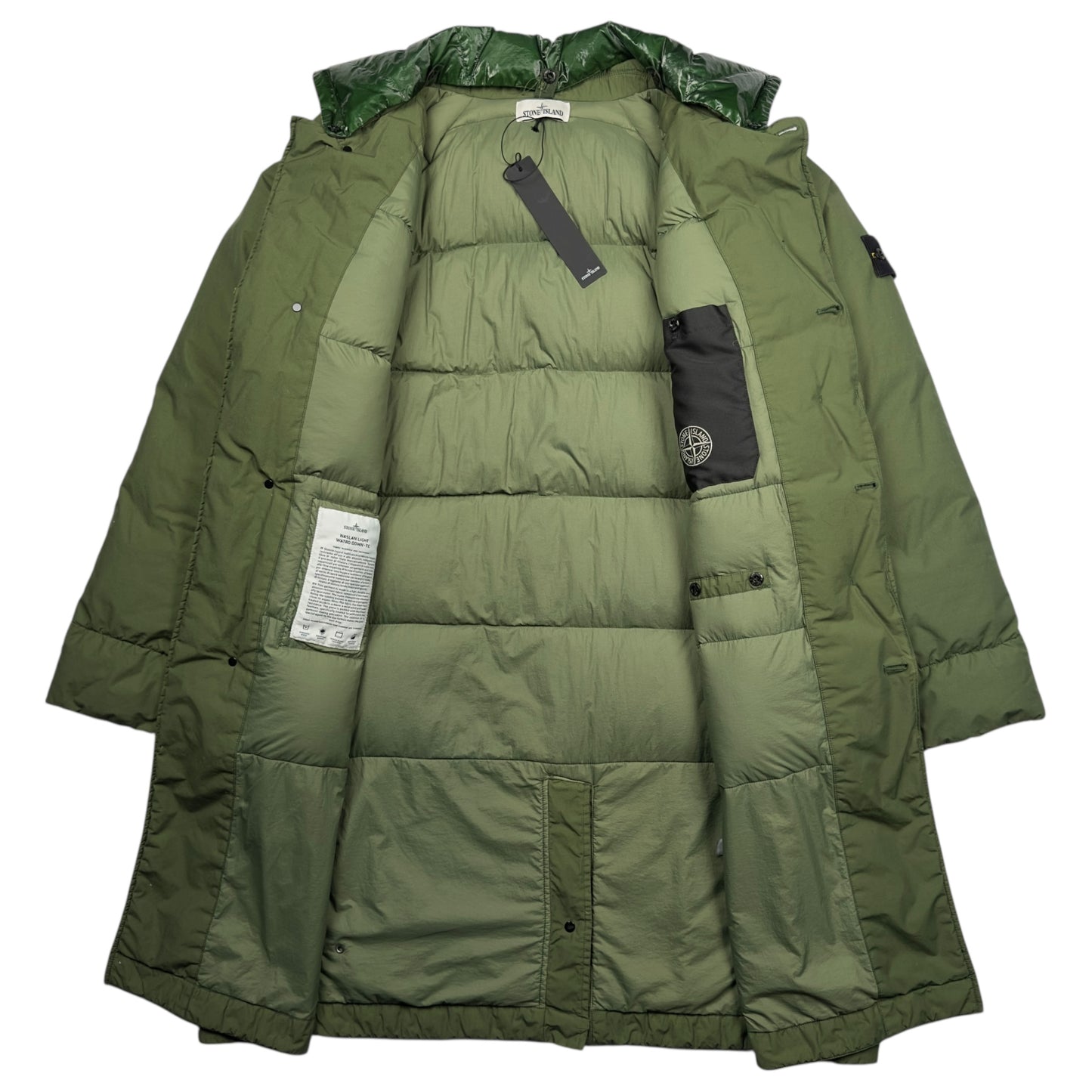 A/W 22 Stone Island Naslan Light Watro Down TC Long Coat