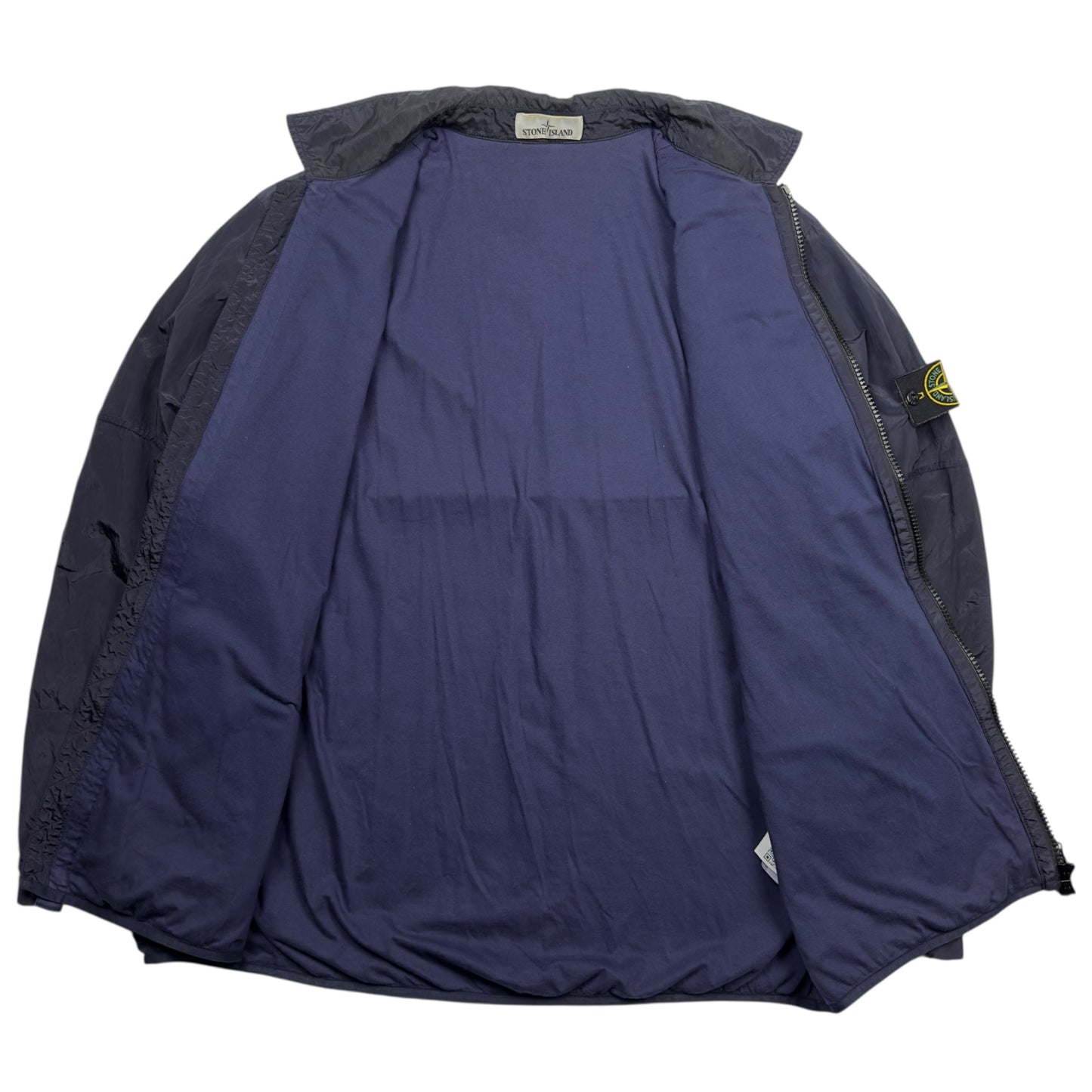 A/W 18 Stone Island Lined Nylon Metal Overshirt - Purple / Navy