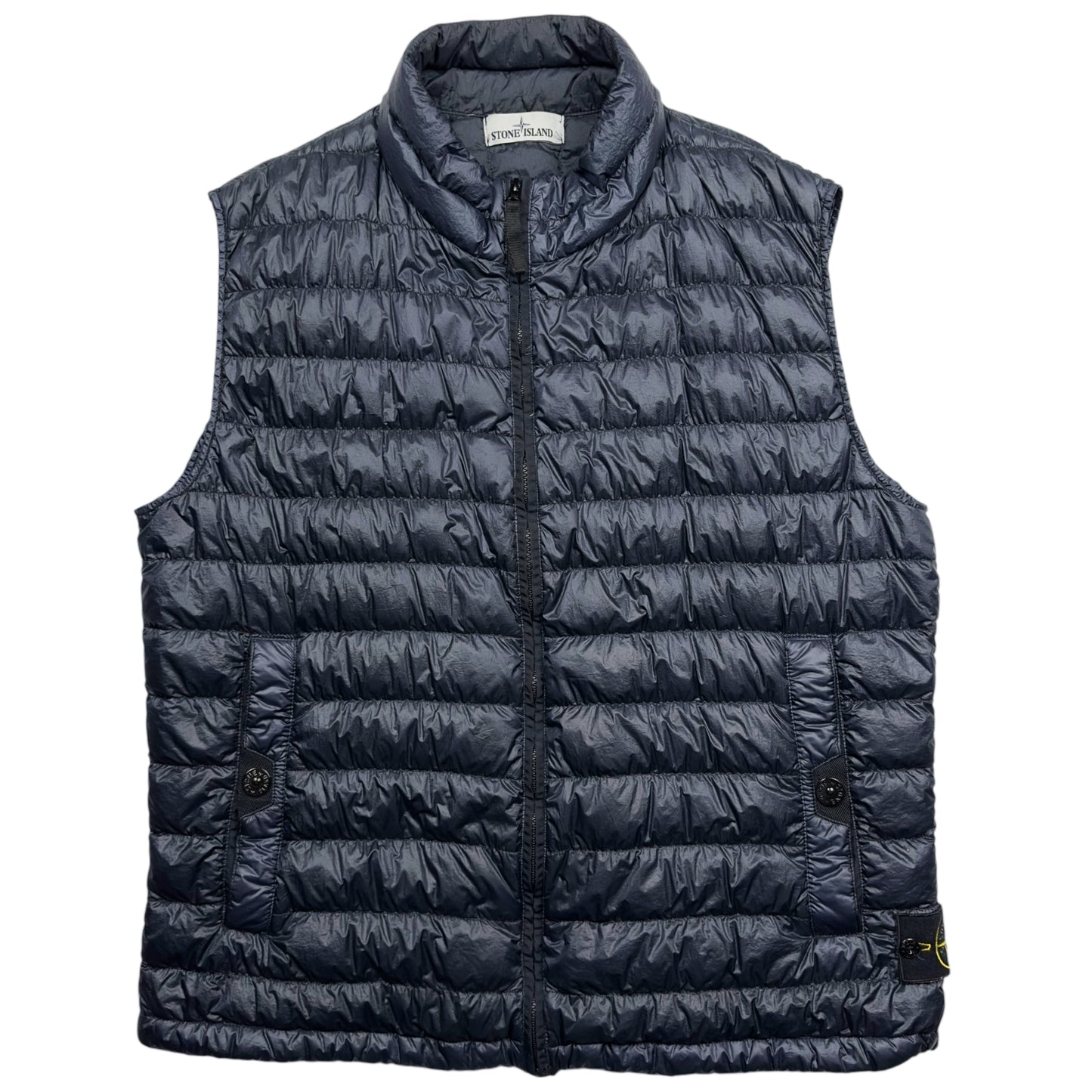 S/S 16 Stone Island Down_26 GR X SQM_N - Ultra Light Down Gilet - Navy