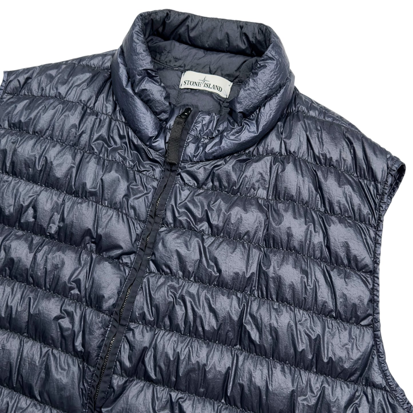 S/S 16 Stone Island Down_26 GR X SQM_N - Ultra Light Down Gilet - Navy