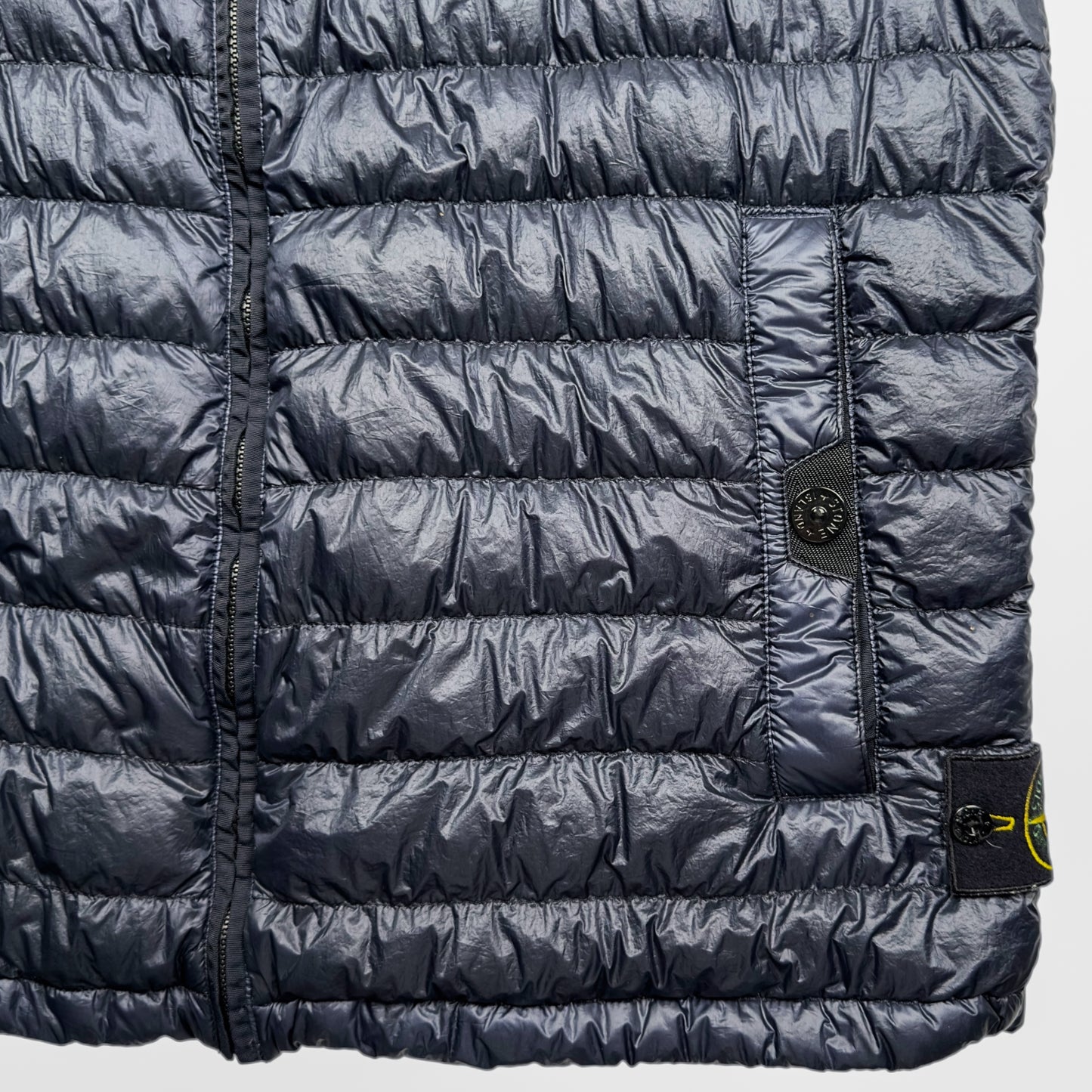 S/S 16 Stone Island Down_26 GR X SQM_N - Ultra Light Down Gilet - Navy