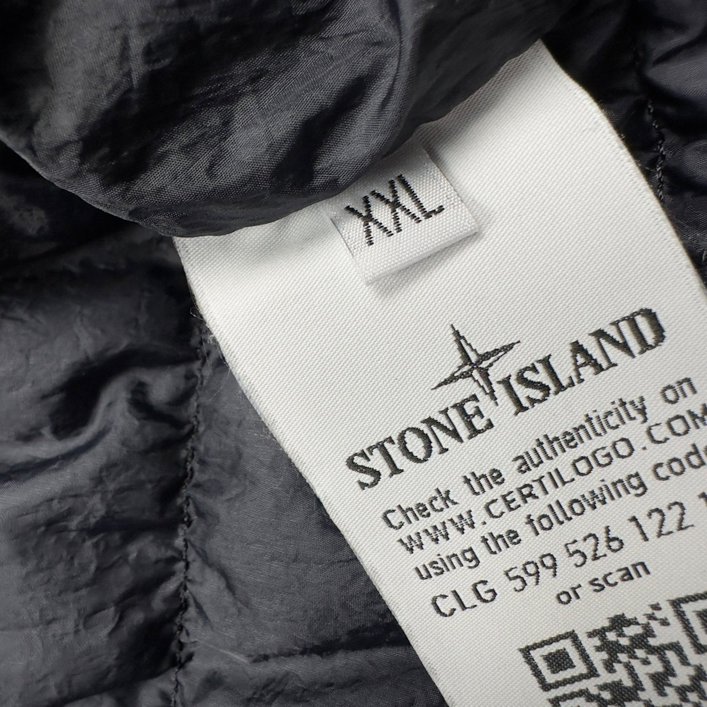S/S 16 Stone Island Down_26 GR X SQM_N - Ultra Light Down Gilet - Navy
