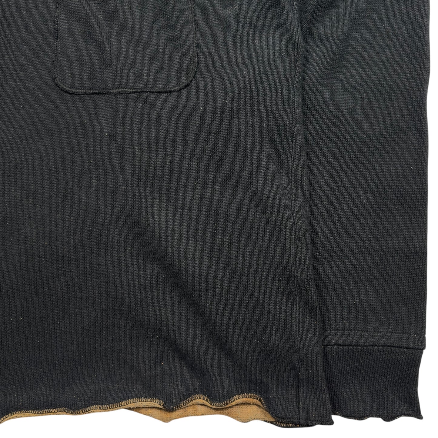 S/S 03 Stone Island Knitted Full Zip Sweater - Black
