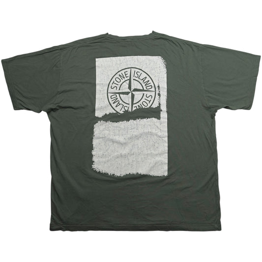 S/S 24 Stone Island 'Scratched Paint One' T-Shirt
