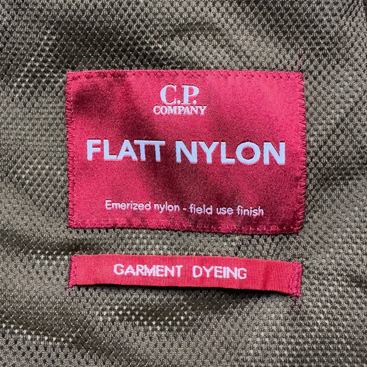 C.P. Company Flatt Nylon Goggle Jacket - Khaki