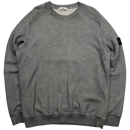 A/W 20 Stone Island Dust Colour Treatment Sweater - Grey