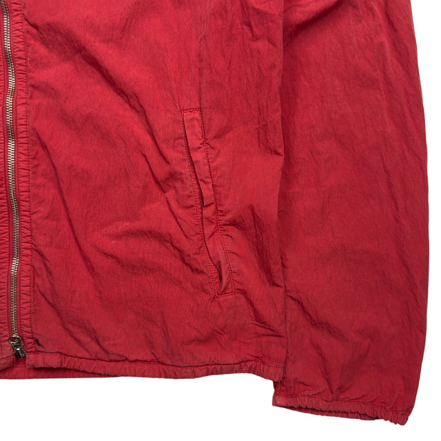 C.P. Company Big Lens Cotton Windbreaker - Red